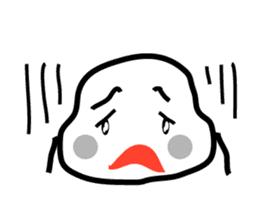 Expression which conveys a feeling sticker #1115949