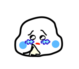 Expression which conveys a feeling sticker #1115951