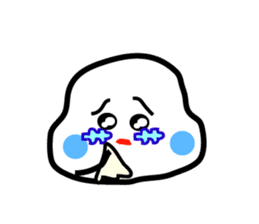 Expression which conveys a feeling sticker #1115951