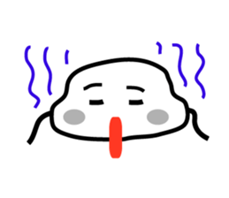 Expression which conveys a feeling sticker #1115952