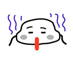 Expression which conveys a feeling sticker #1115952