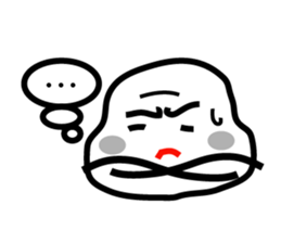 Expression which conveys a feeling sticker #1115954