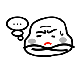 Expression which conveys a feeling sticker #1115954