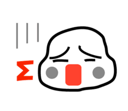 Expression which conveys a feeling sticker #1115963