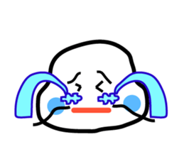 Expression which conveys a feeling sticker #1115965