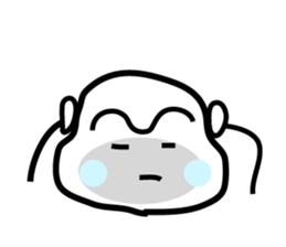 Expression which conveys a feeling sticker #1115983