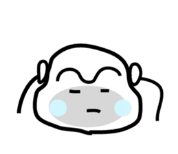 Expression which conveys a feeling sticker #1115983