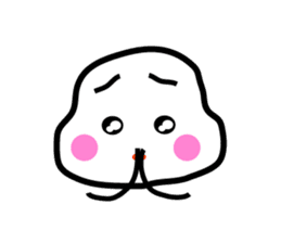 Expression which conveys a feeling sticker #1115984