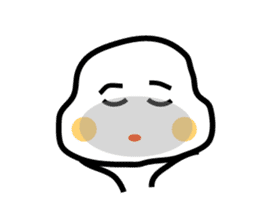 Expression which conveys a feeling sticker #1115985