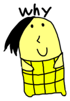 Corn boy English version sticker #1115987