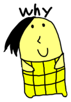 Corn boy English version sticker #1115987
