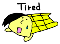 Corn boy English version sticker #1115988