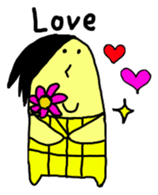 Corn boy English version sticker #1115993