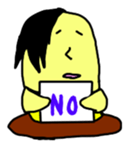 Corn boy English version sticker #1115997