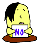 Corn boy English version sticker #1115997