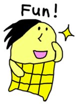 Corn boy English version sticker #1116009