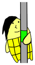 Corn boy English version sticker #1116012