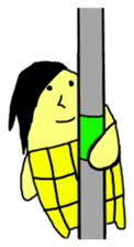 Corn boy English version sticker #1116012