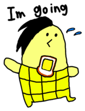 Corn boy English version sticker #1116018