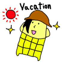 Corn boy English version sticker #1116019