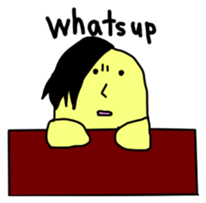 Corn boy English version sticker #1116020