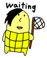 Corn boy English version sticker #1116023