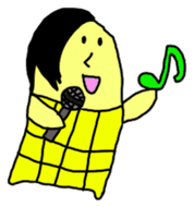 Corn boy English version sticker #1116025