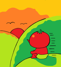 Tomato Boy !! sticker #1116585