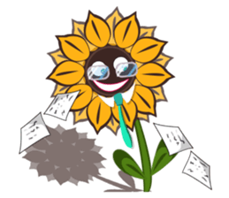 SUNFLOWER sticker #1116874