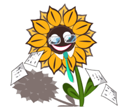 SUNFLOWER sticker #1116874