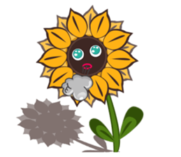 SUNFLOWER sticker #1116880