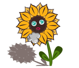 SUNFLOWER sticker #1116880