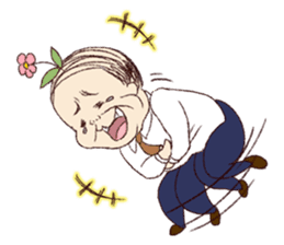 The Litthe Middle-aged Fairy sticker #1117397