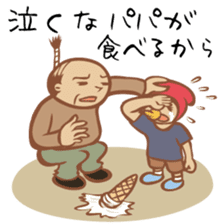 Chonmage Kacho "CK" 2 sticker #1117682