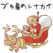 Chonmage Kacho "CK" 2 sticker #1117701