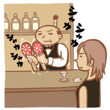 Chonmage Kacho "CK" 2 sticker #1117705