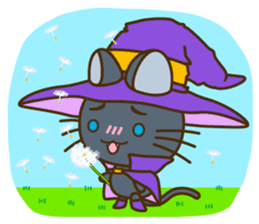 The magician of the black cat "Kuronya" sticker #1118948