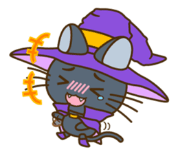 The magician of the black cat "Kuronya" sticker #1118964