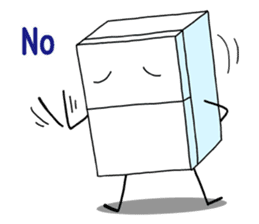 Fridge-kun and edible friends sticker #1119158