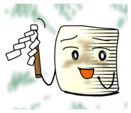 Fridge-kun and edible friends sticker #1119162