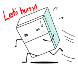 Fridge-kun and edible friends sticker #1119169