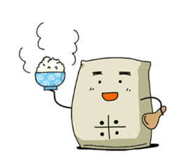 Fridge-kun and edible friends sticker #1119178