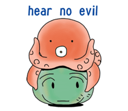 Fridge-kun and edible friends sticker #1119182