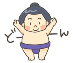 Sumo wrestler. sticker #1119546