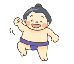 Sumo wrestler. sticker #1119548