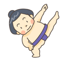 Sumo wrestler. sticker #1119549