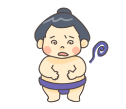 Sumo wrestler. sticker #1119551