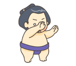 Sumo wrestler. sticker #1119552