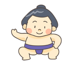 Sumo wrestler. sticker #1119553