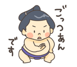 Sumo wrestler. sticker #1119555